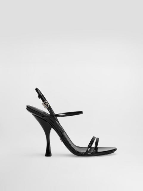 Dolce & Gabbana Polished calfskin sandals