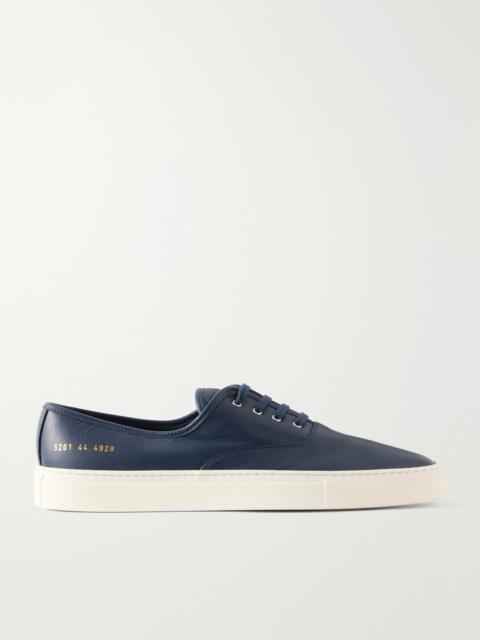 Common Projects Deck Full-Grain Leather Sneakers