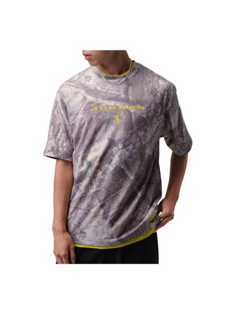 Jordan Air Jordan Brooklyn Realtree T-Shirt 'White Bright Citron' IO0109-100