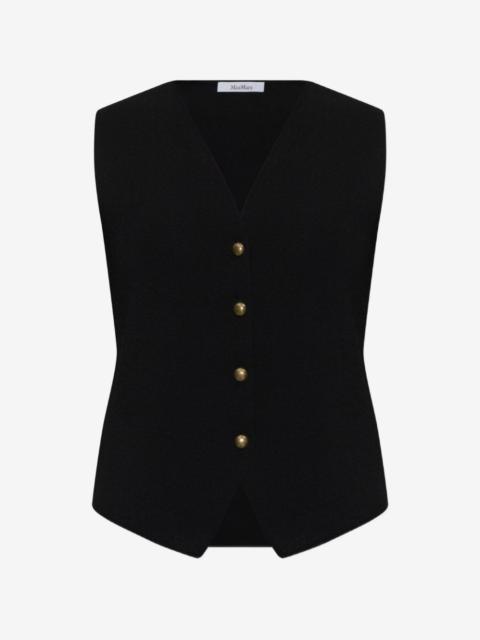 Max Mara Gola button-up vest