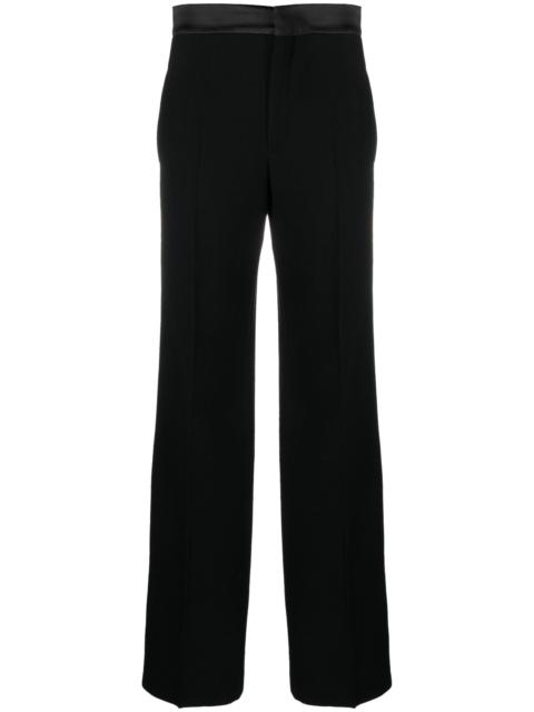 Chloé Black Tailored Virgin-Wool Trousers