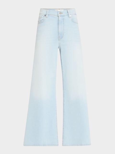 FRAME Le Sleek 똑바른 청바지