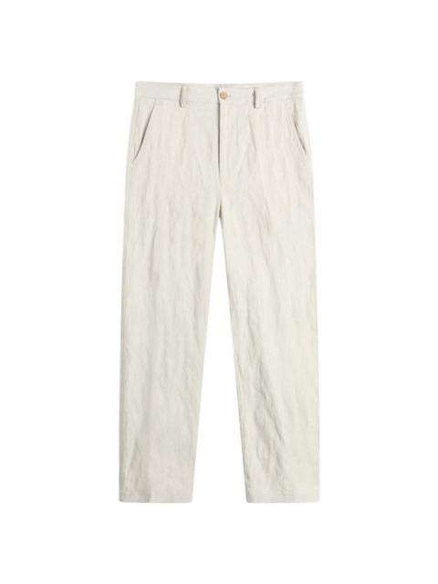 Dries Van Noten Dries Van Noten Herringbone Cotton Linen Trouser