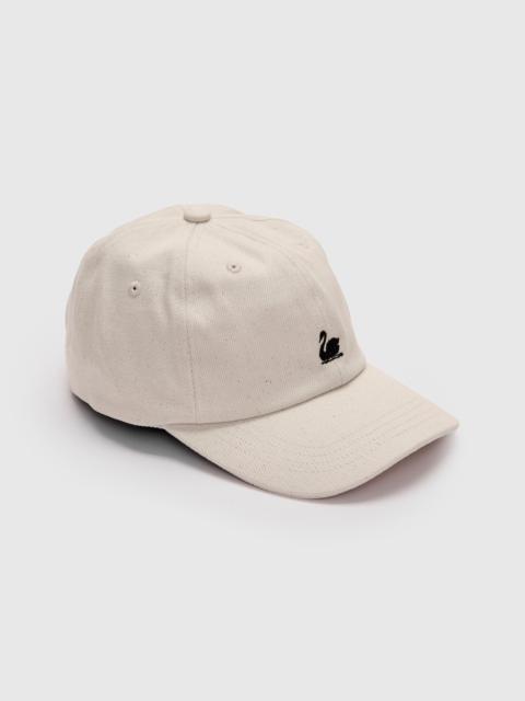 Merz b. Schwanen Swan Logo Heavy Twill Cap in Nature