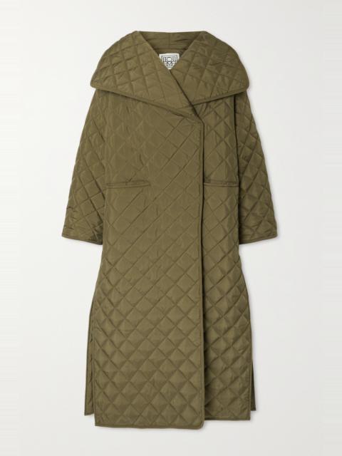 TOTEME Quilted recycled shell coat