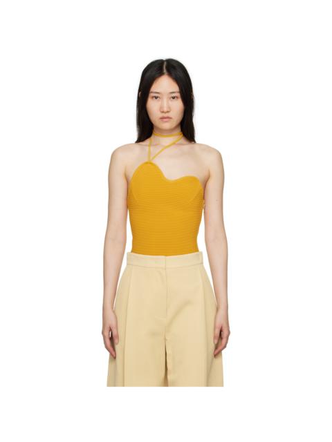 RECTO Yellow Asymmetric Camisole
