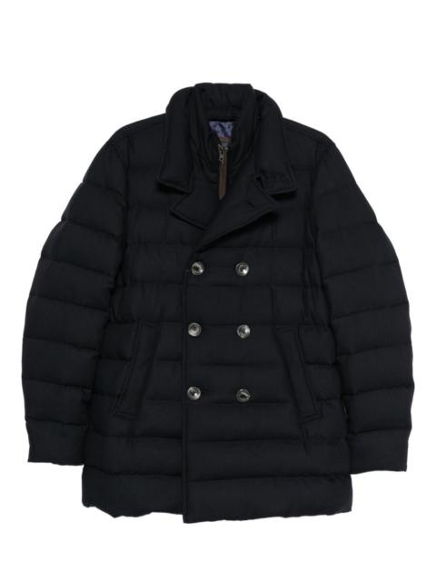 Herno quilted double-breasted jacket