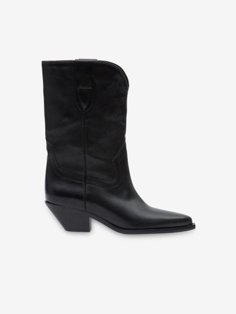 Isabel Marant DAHOPE LEATHER COWBOY BOOTS