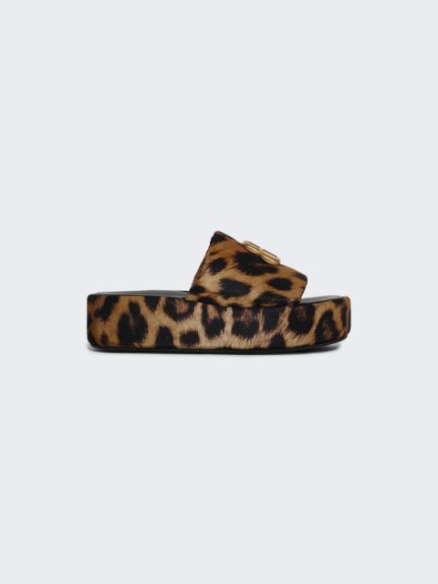 BALENCIAGA Rise Sandals Leopard