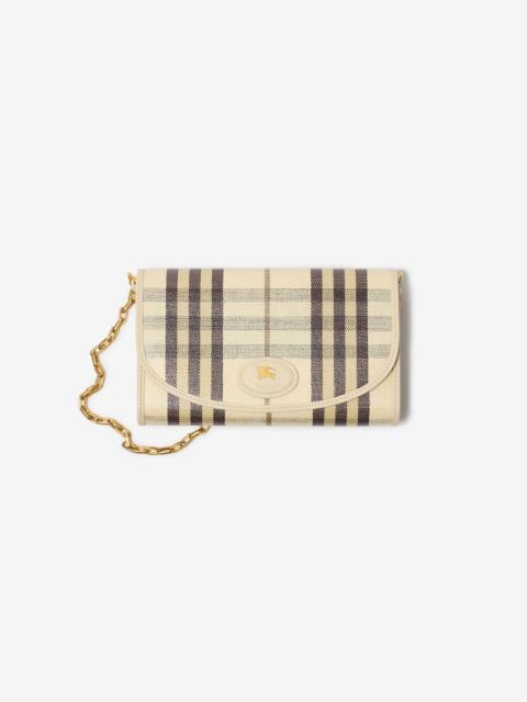 Burberry Highlands Chain Strap Wallet​