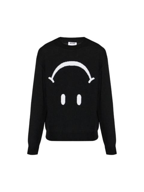 Moschino X SMILEY WOOL SWEATER