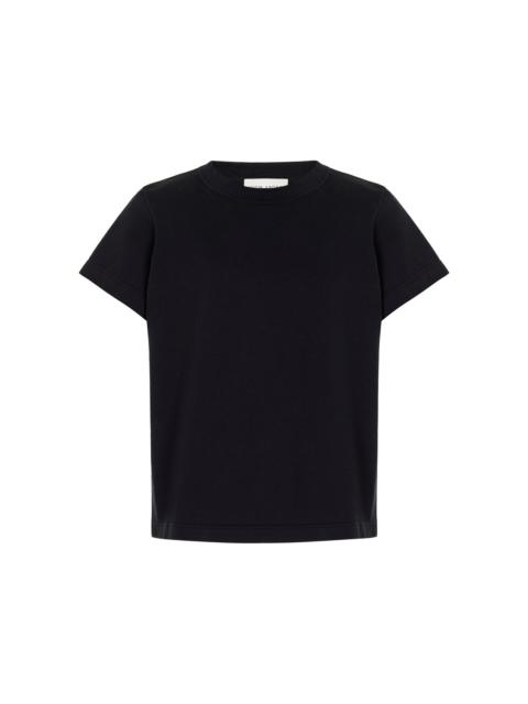 Raff Cotton-Blend Knit T-Shirt black