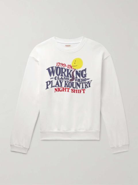 Kapital Printed Cotton-Jersey Sweatshirt