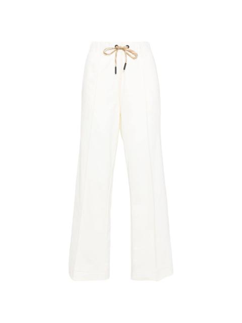 Moncler Grenoble elasticated-waist cotton track pants