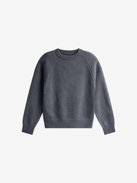 The Frankie Shop Lina Padded Sweater - Dark Grey
