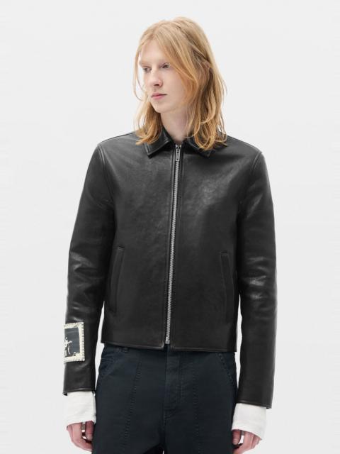 Ann Demeulemeester Sandor Shirt Collar Zipped Caban