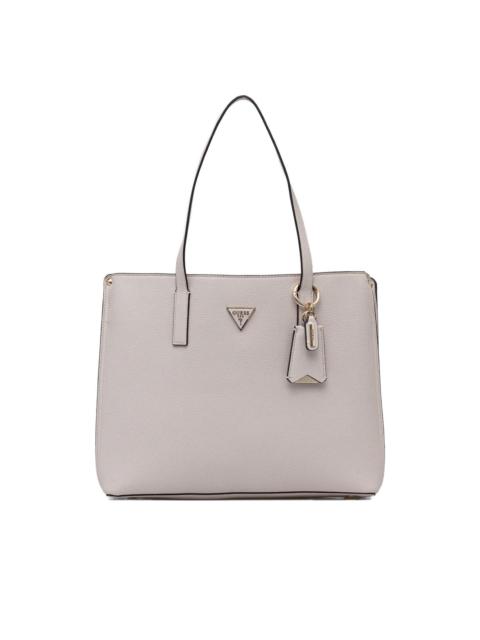 GUESS USA Meridian II triangle-logo tote bag
