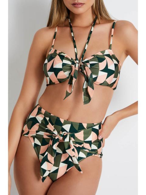 Plitka Mid-Rise Tie Bikini Bottom  (FINAL SALE)