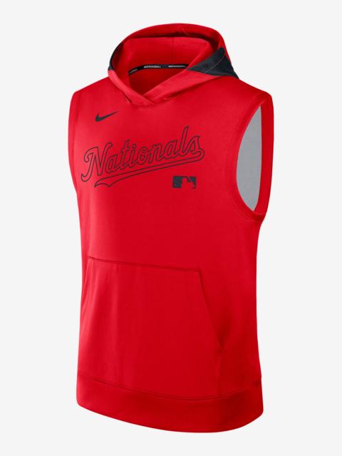 Nike Washington Nationals Authentic Collection Men’s Nike Dri-FIT MLB Sleeveless Pullover Hoodie