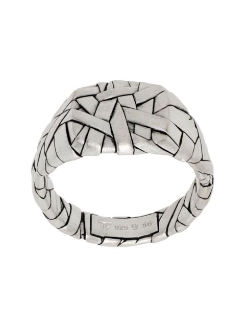 TOM WOOD Quilt Small Ring