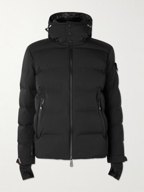 Moncler Grenoble Montgetech Logo-Appliquéd Quilted Stretch-Nylon Hooded Down Ski Jacket