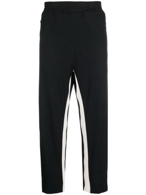 Neil Barrett cropped cotton track pants