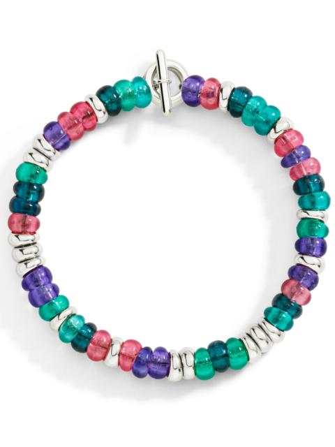 DoDo RONDELLE BRACELET IN SILVER & RECYCLED PLASTIC