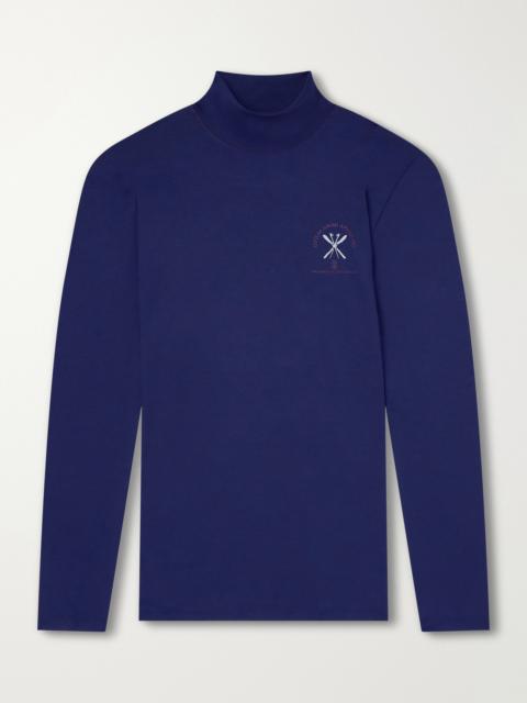 Brunello Cucinelli Logo-Embroidered Silk-Blend Ski Base Layer