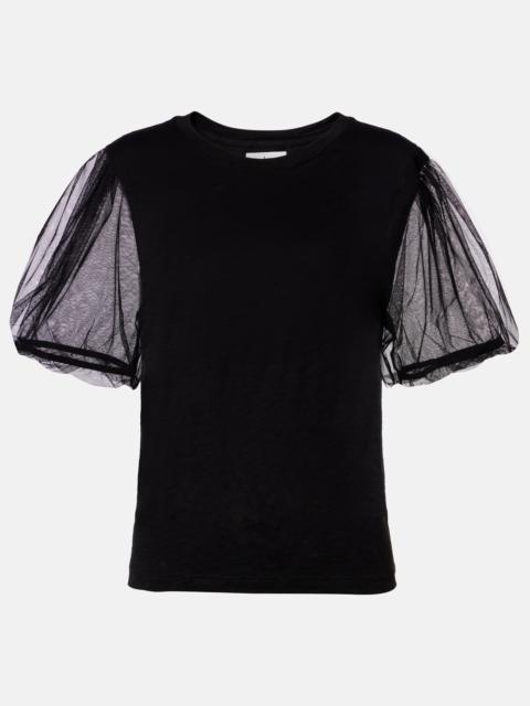 velvet Justine cotton top