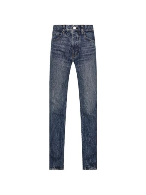 AMIRI Bootleg whiskered-effect jeans