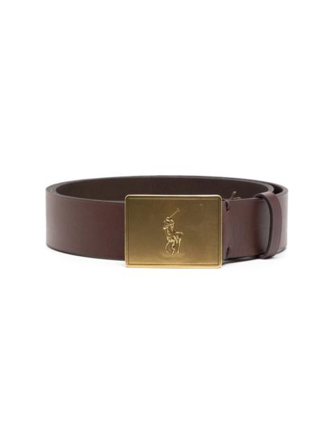 Polo Ralph Lauren Polo Pony leather belt