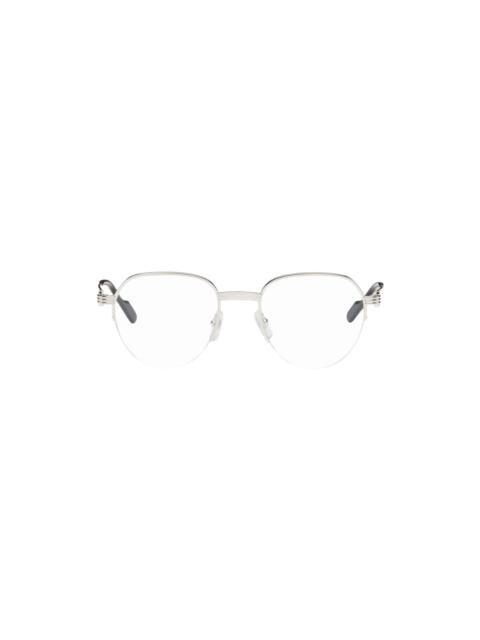 Silver Round Glasses