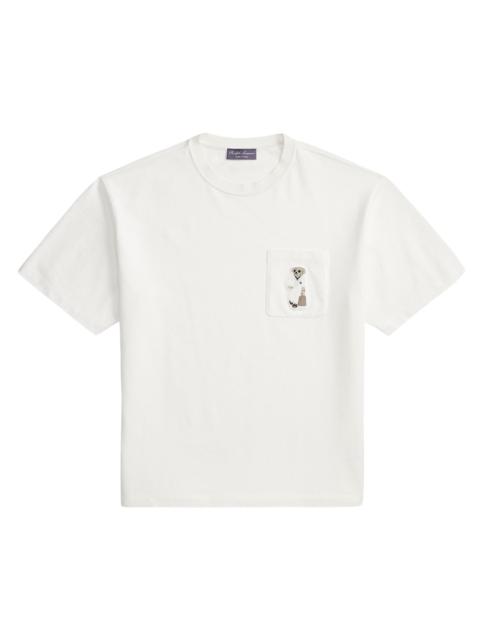 Ralph Lauren Men's Polo Bear Relaxed-Fit T-Shirt - Deckwash White