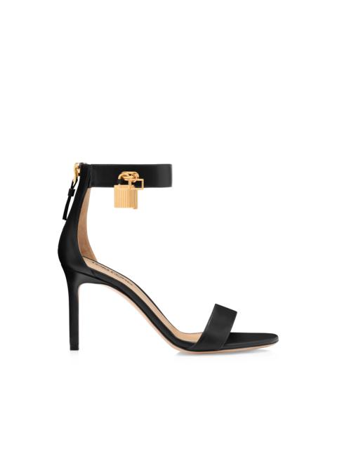 TOM FORD LEATHER PADLOCK SANDAL
