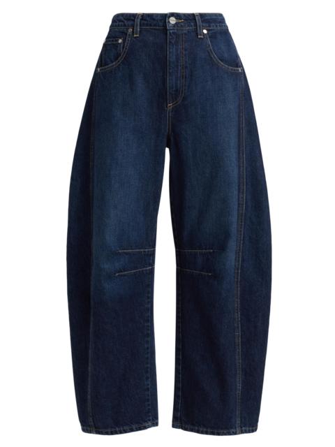 TWP Women's New Barrel Jeans - Dark Wash