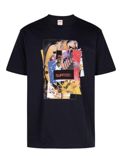 Supreme Stack "Navy" T-shirt