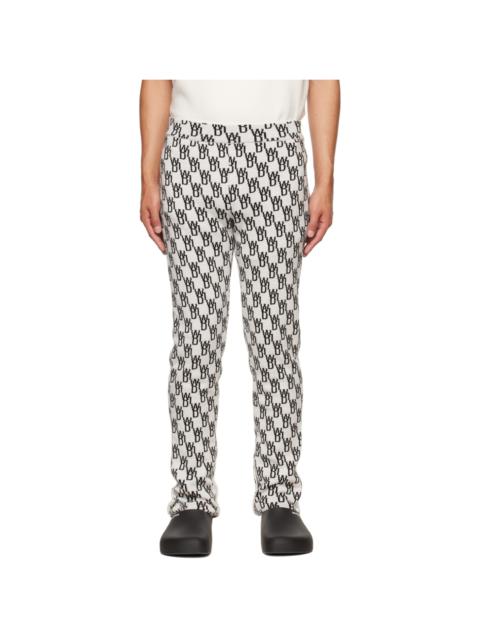 Off-White Jacquard Lounge Pants