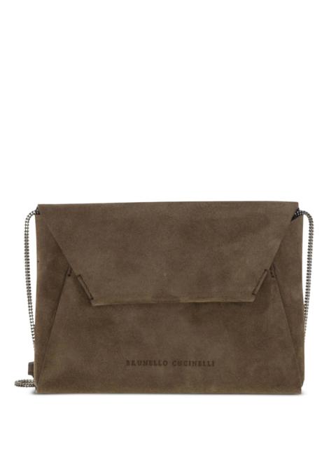 Brunello Cucinelli Brunello Cucinelli BC Duo Suede Clutch Bag