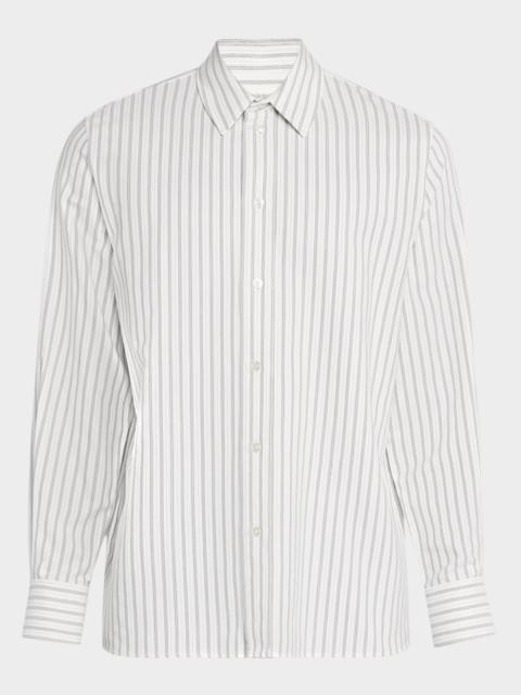 SAINT LAURENT Men's Striped Chemise