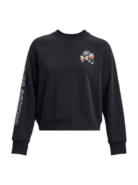 Under Armour (WMNS) Under Armour Heavyweight Terry Crew 'Black' 1379833-001