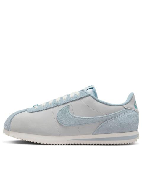Nike (WMNS) Nike Cortez Premium Leather 'Pure Platinum Armory Blue' HQ1500-043