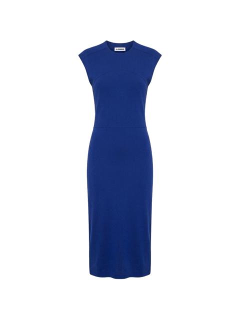 Jil Sander cut-out sleeveless midi dress