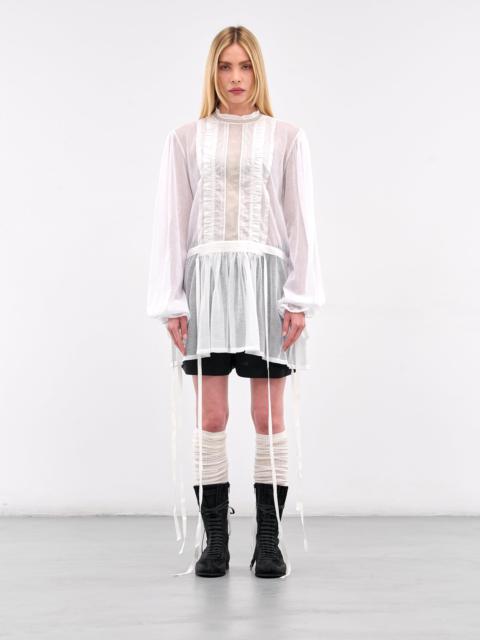 Ann Demeulemeester Frilled Mini Dress