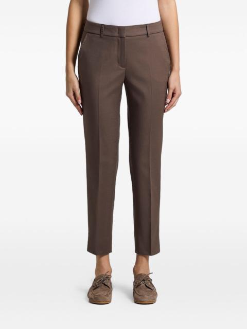 PESERICO tailored cropped trousers