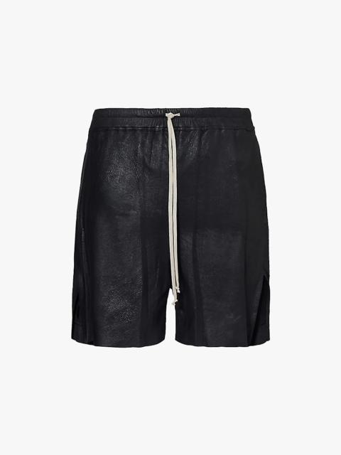 Rick Owens Ro P Leather Shorts Boxers