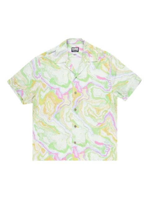 BILLIONAIRE BOYS CLUB abstract-pattern short-sleeve shirt