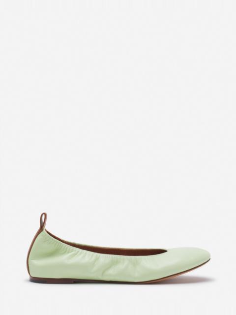 Lanvin THE LEATHER BALLERINA FLAT