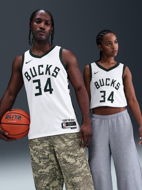 Nike Milwaukee Bucks Association Edition 2022/23 Nike Men's Dri-FIT NBA Swingman Jersey