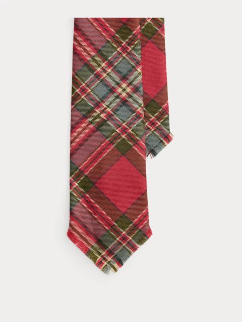 Polo Ralph Lauren Graduate Fringe Tartan Tie