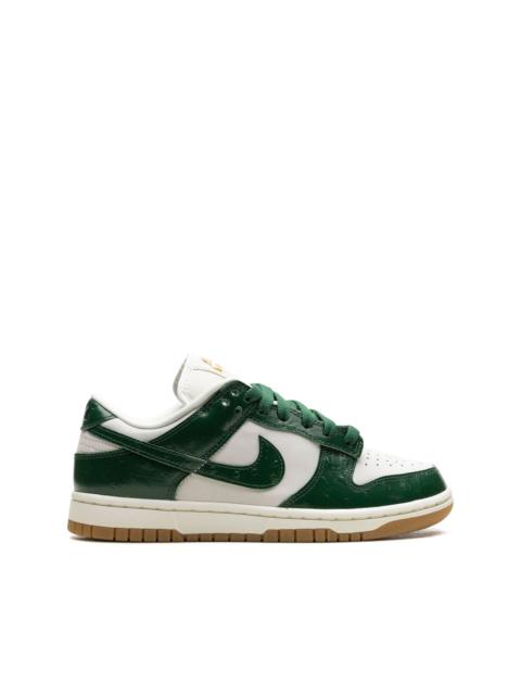 Dunk Low LX "Gorge Green Ostrich" sneakers
